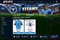 Emjays Sports Tennessee Titans approved team page